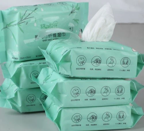 Organische katoenen babydoekjes